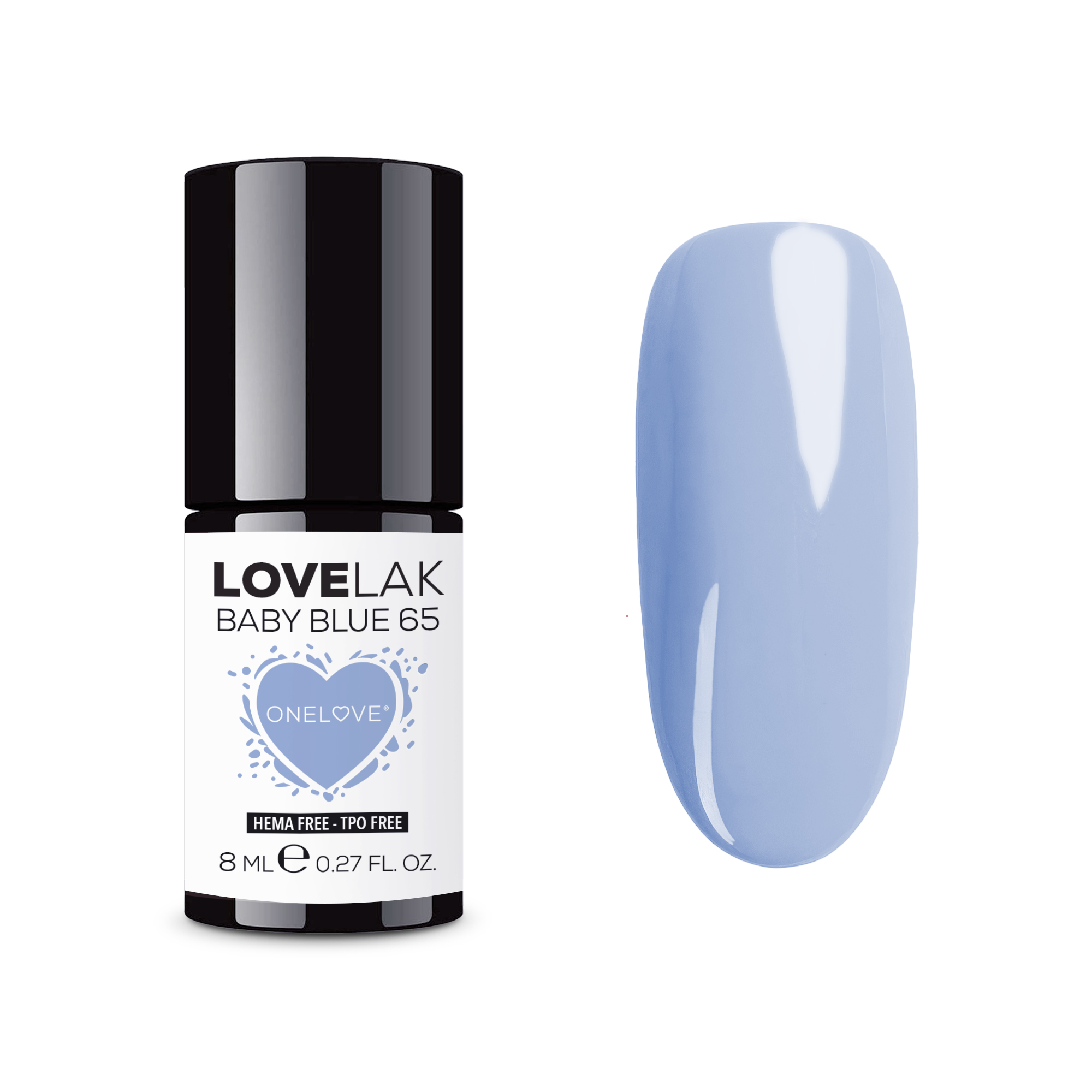 LOVELAK - BABY BLUE 65 - GEL SEMIPERMANENTE - 8ML