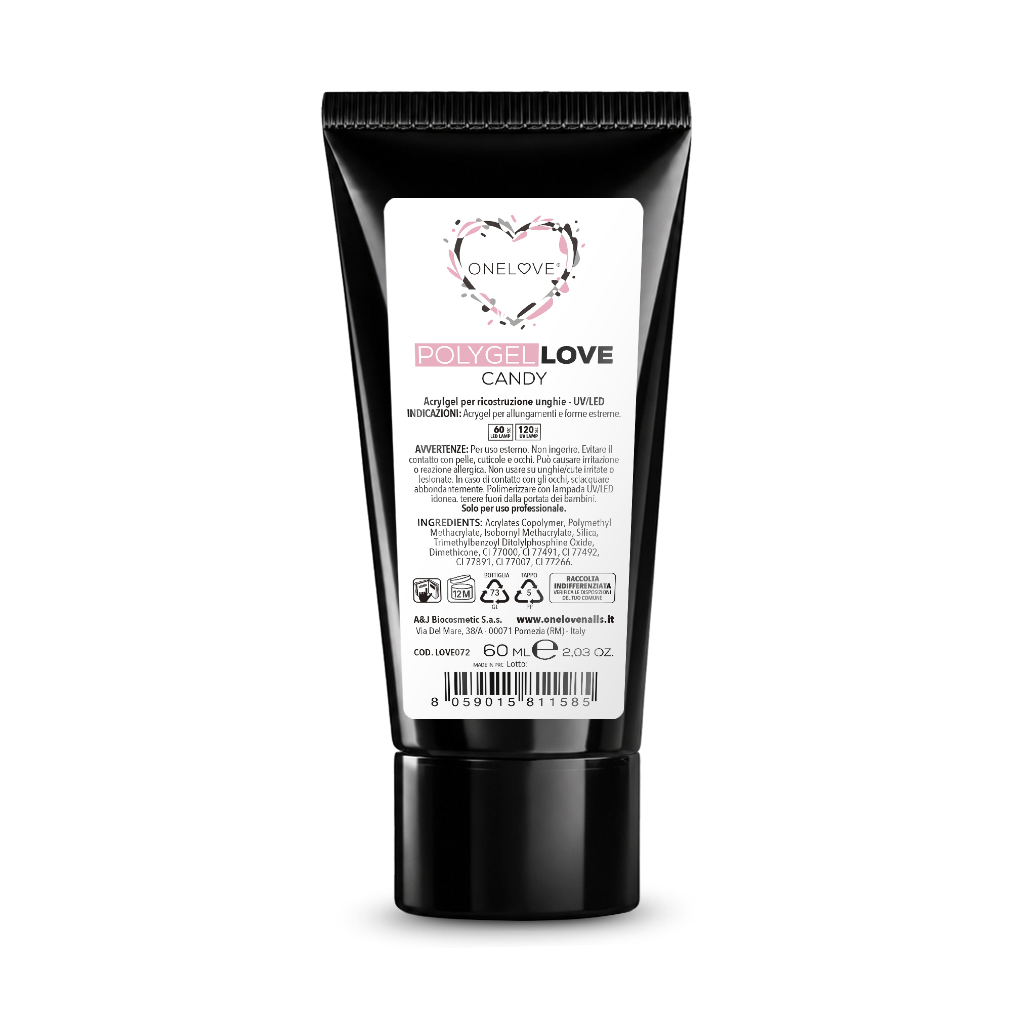 POLYGEL LOVE - CANDY - 60 ML